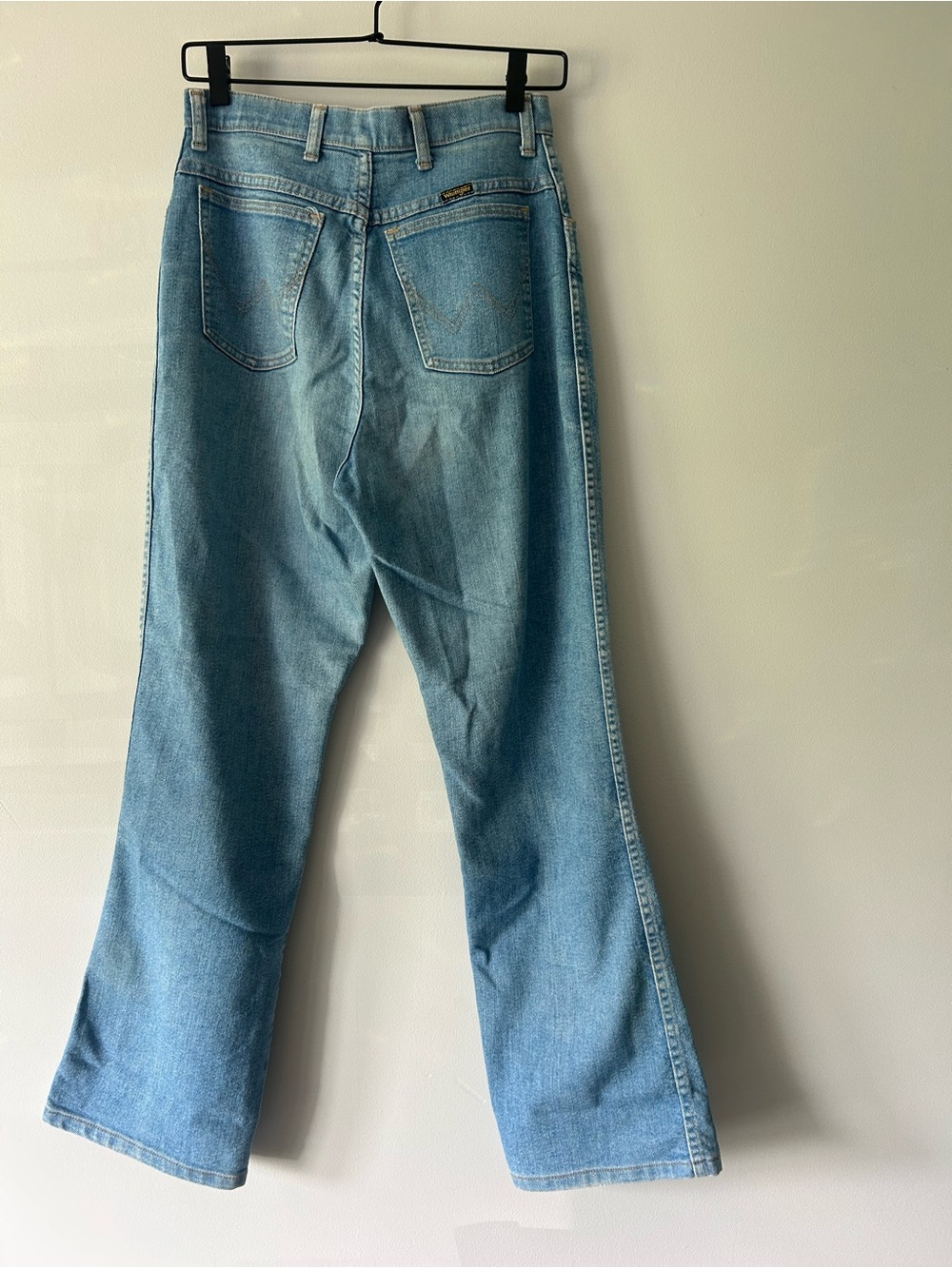Vintage 80’s Wrangler Light Blue High-Waist Jeans - Picture 5 of 6